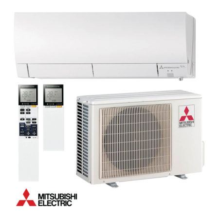 Хиперинверторен климатик Mitsubishi Electric MSZ-FH25VE/MUZ-FH25VE, 9000 BTU, Клас A+++
