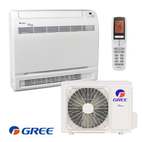 Подов климатик Gree GEH09AA-K6DNA1F-I/GEH09AA-K6DNA1F-O WiFi R32, 9000 BTU, Клас A++