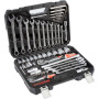 Комплект инструменти YATO, CrV, 1/4"+ 1/2”, 77 части