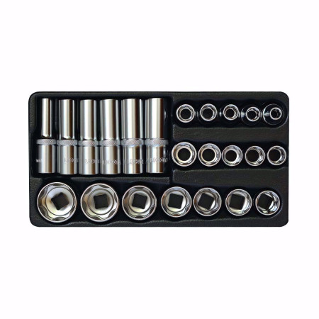 Комплект вложки LICOTA, Super lock, 1/2", 23 части