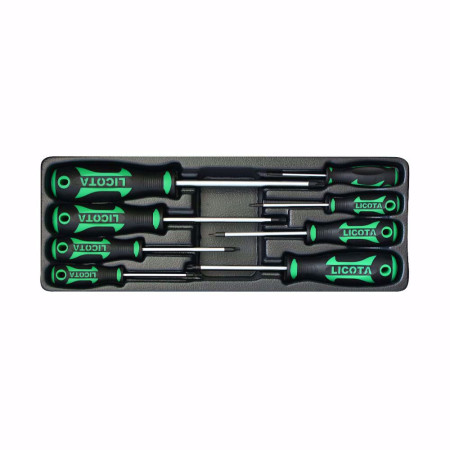 Комплект отвертки LICOTA, TORX, 8 части