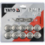 Магнити куки - закачалки YATO, 35 x 30 мм, 10 бр