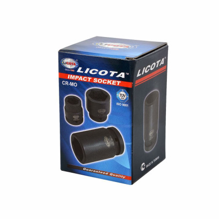 Вложка шестостенна, дълга, ударна LICOTA, 3/4", SW