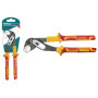 Клещи водопроводни TOTAL Industrial, VDE, 1 1/2", 250 мм