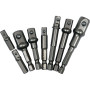 Комплект адаптори 1/4" за вложки, 1/4", 3/8", 1/2", YATO, 8 части