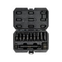 Комплект ударни вложки YATO, 3/4", TX, HEX, 12 части