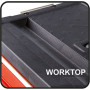 Кутия за инструменти YATO, 49.5 x 25.2 x 18 см, 2 чекмеджета