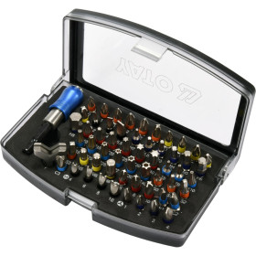 Комплект битове YATO, 1/4", 59 части, пласмасов кейс