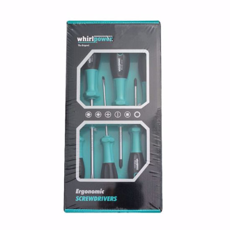 Комплект отвертки WhirlPower, 6 части