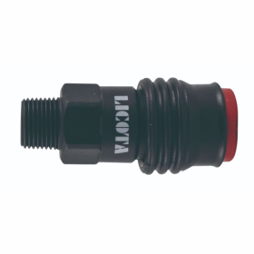 Щуцер пневматичен LICOTA O40SMT, 1/4", M 1/2" мм, 15 Bar