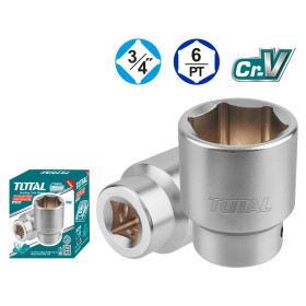 Вложка шестостенна TOTAL INDUSTRIAL, 3/4"