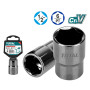 Вложка шестостенна TOTAL INDUSTRIAL, 1/2"