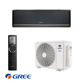 Инверторен климатик Gree Airy GWH09AVCXB-K6DNA1B - черен