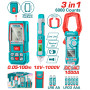 Комплект измервателни инструменти TOTAL INDUSTRIAL, 3в1