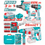 Комплект акумулаторни инструменти TOTAL TOSLI250591E, 20 V, 2 x 4 Ah