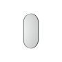 Овално огледало с рамка и амбиентно LED осветление