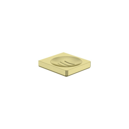 Сапунерка за стенен монтаж-Brushed Brass