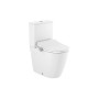 In-Wash® Ona – Смарт тоалетна Roca Rimless®, Compact, долепена до стената, с функции за измиване и сушене