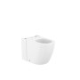 Плътно свързан Roca® Rimless Vortex WC с два изхода