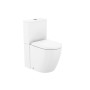 Плътно свързан Roca® Rimless Vortex WC с два изхода