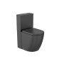 Плътно свързан Roca® Rimless Vortex WC с два изхода
