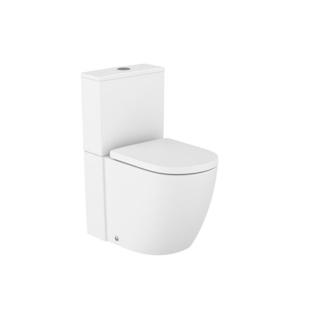 Плътно свързан Roca® Rimless Vortex WC с два изхода