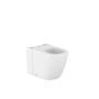 Плътно свързан Roca® Rimless Vortex WC с два изхода