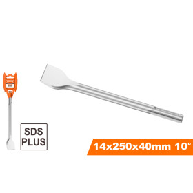 Длето за плочки RICOTA, SDS Plus, Ф 14 x 250 x 40 мм