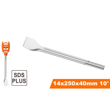 Длето за плочки RICOTA, SDS Plus, Ф 14 x 250 x 40 мм