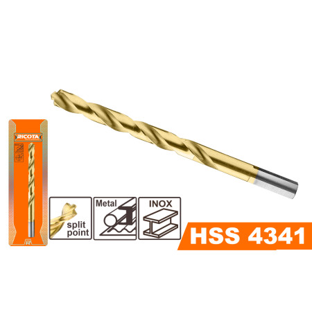 Свредло за метал RICOTA, HSS 4341