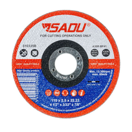 Диск за рязане на метал SADU A30R