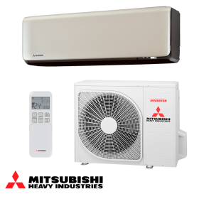 Инверторен климатик Mitsubishi Heavy Industries SRK 50 ZT-WFT + SRC 50 ZT-W - титаниев