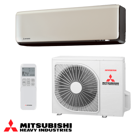 Инверторен климатик Mitsubishi Heavy Industries SRK 50 ZT-WFT + SRC 50 ZT-W - титаниев