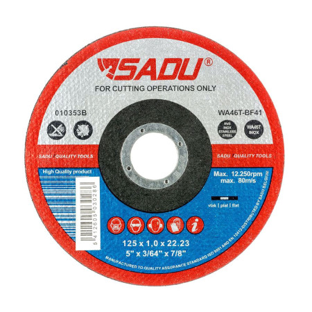 Диск за рязане на INOX SADU
