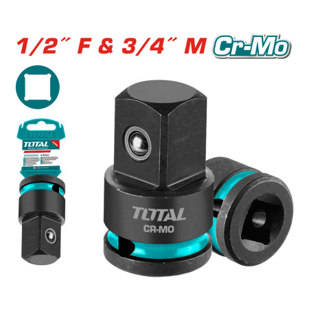Преходник ударен TOTAL INDUSTRIAL, Cr-Mo