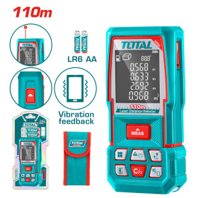 Ролетка лазерна TOTAL INDUSTRIAL, 110 м