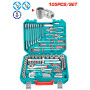 Комплект инструменти TOTAL INDUSTRIAL, 1/2", 1/4", 105 части