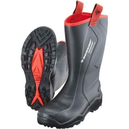 Ботуши Dunlop Purofort Rugged, PVC, S5, черни
