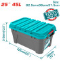 Кутия за инструменти TOTAL, PP, 45 L