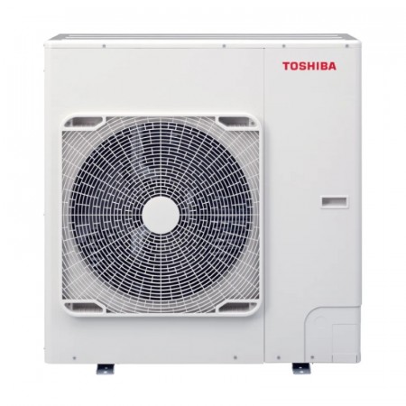 Термопомпа Toshiba ESTIA HWT-1101 R32 AIO (комплект с бойлер 200л) - 13,24kw