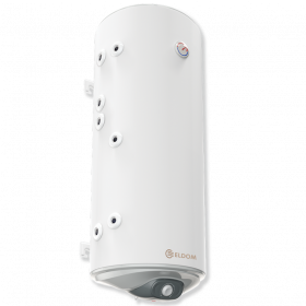 Комбиниран бойлер 120 л, с две леви серпентини, емайлиран