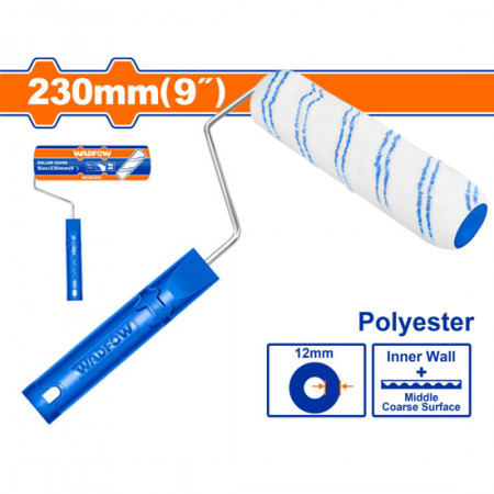 Валяк с дръжка бояджийски WADFOW, за вътрешни стени, 230 мм