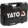 Комплект инструменти YATO, CrV, 1/4"+ 1/2”, 77 части