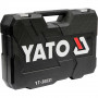 Комплект инструменти YATO, 1/4", 3/8", 1/2”, 111 части