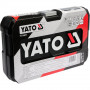 Комплект инструменти YATO, CrV, 1/4", 38 части