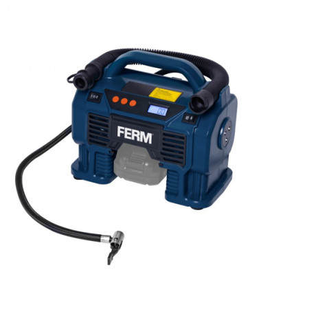 Акумулаторен компресор за въздух FERM CRM1054, 20 V, без батерия