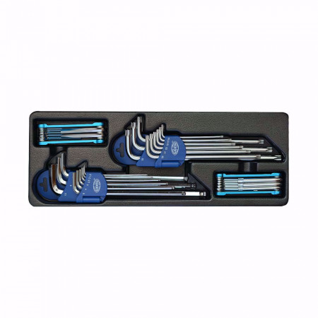 Комплект Г-образни ключове LICOTA, 4 части