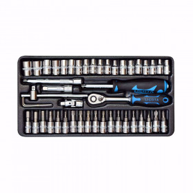 Комплект инструменти и аксесоари LICOTA, 1/4", 47 части
