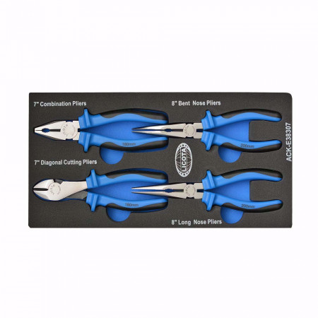 Комплект клещи LICOTA, EVA, 4 части