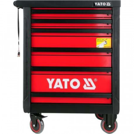 Количка за инструменти YATO, 6 чекмеджета, 450 кг, празна